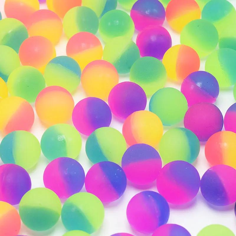 15 pièces/lot balles de jouet à rebond élevé enfants cadeau fête faveur décoration enfants balle reb