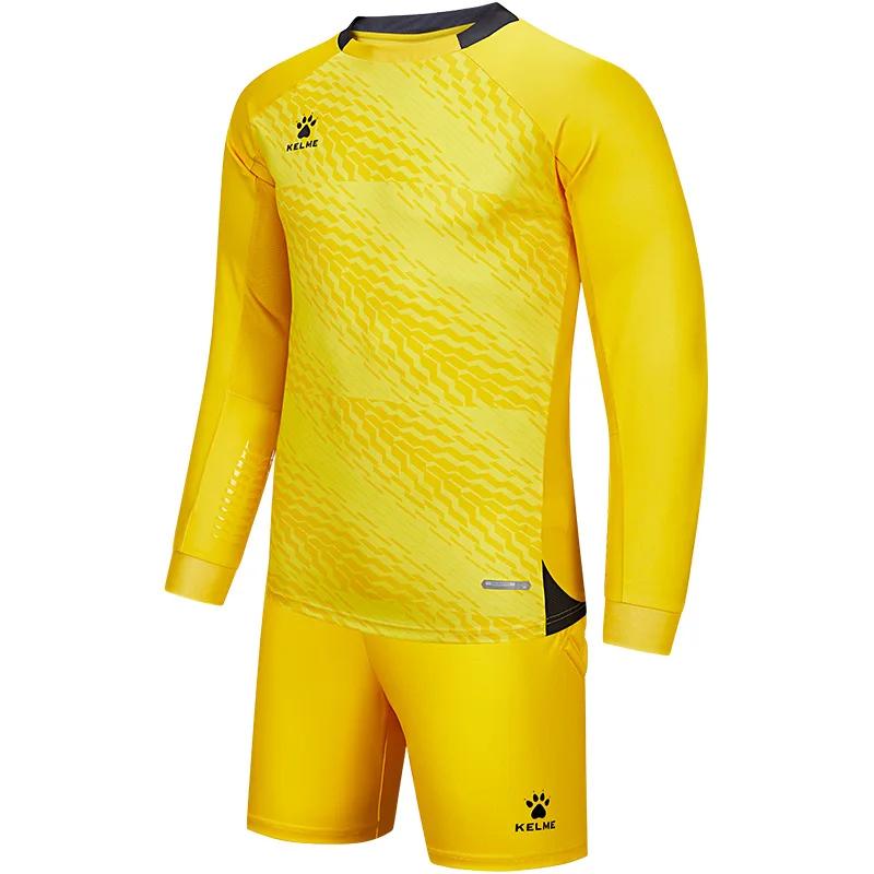 Ensemble gardien de but adulte Kelme - Vêtements protection football manches longues équipement complet