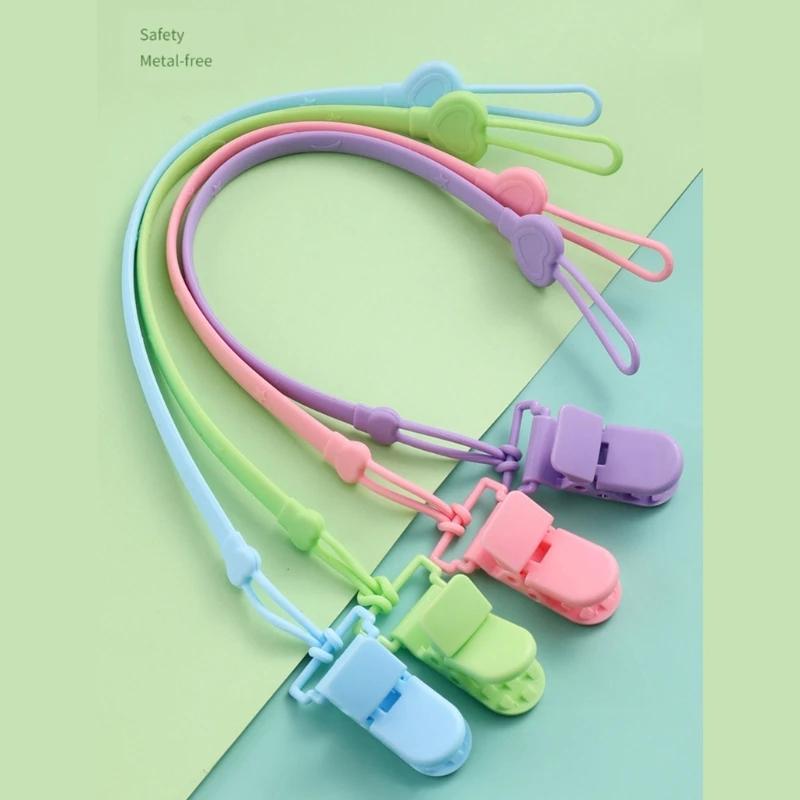 Attache-tétine en silicone JOFastened pour bébé, clip de dentition pour nouveau-né TeWindsor JOconti