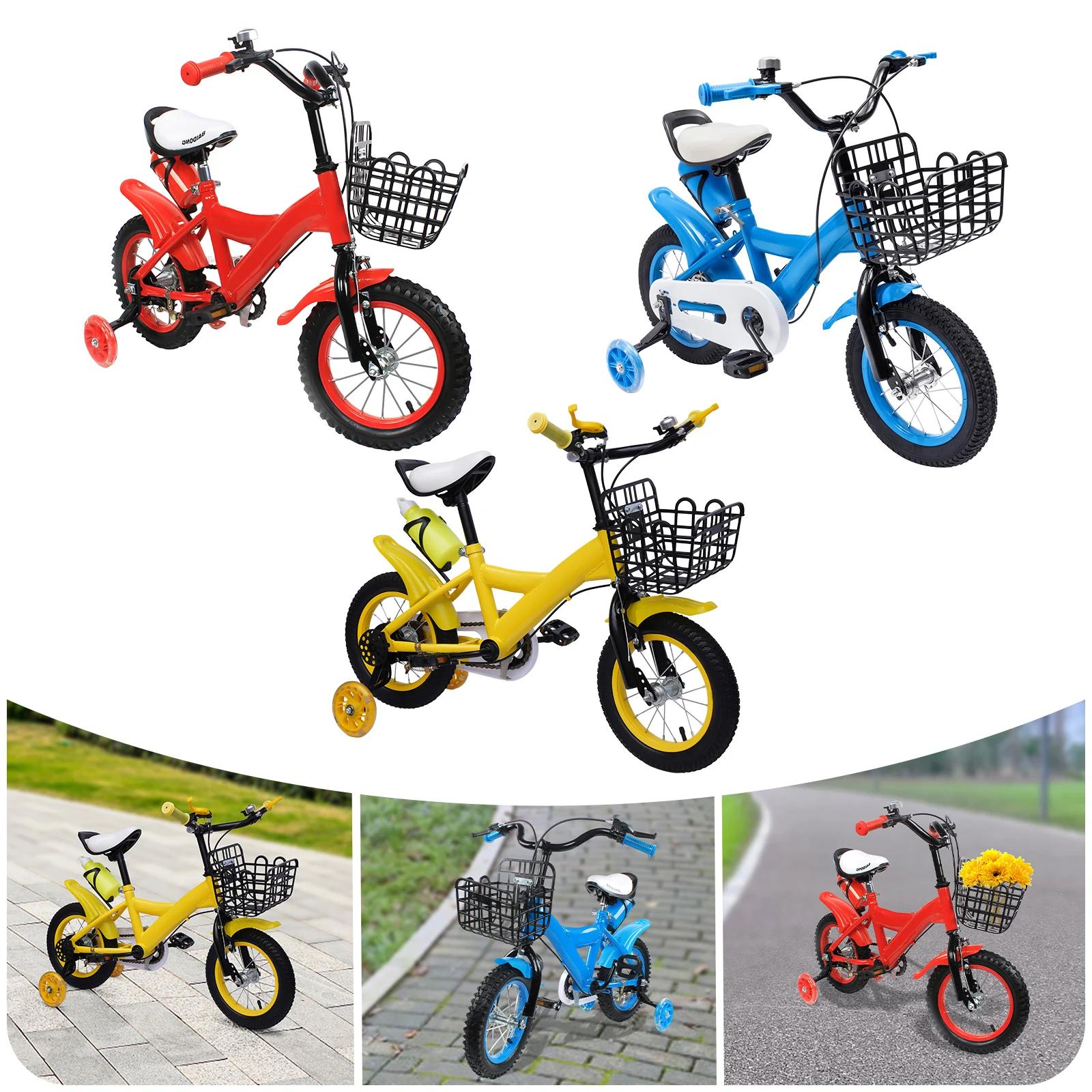 Vélo pour enfants garçons filles vélo pour tout-petits hauteur réglable vélo pour enfants avec panie