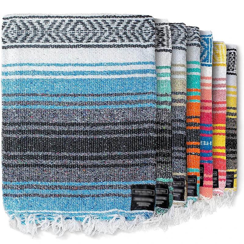 130*170 couverture de Yoga mexicaine imprimer serviette de Yoga couvertures de Pilates tapis de Camp