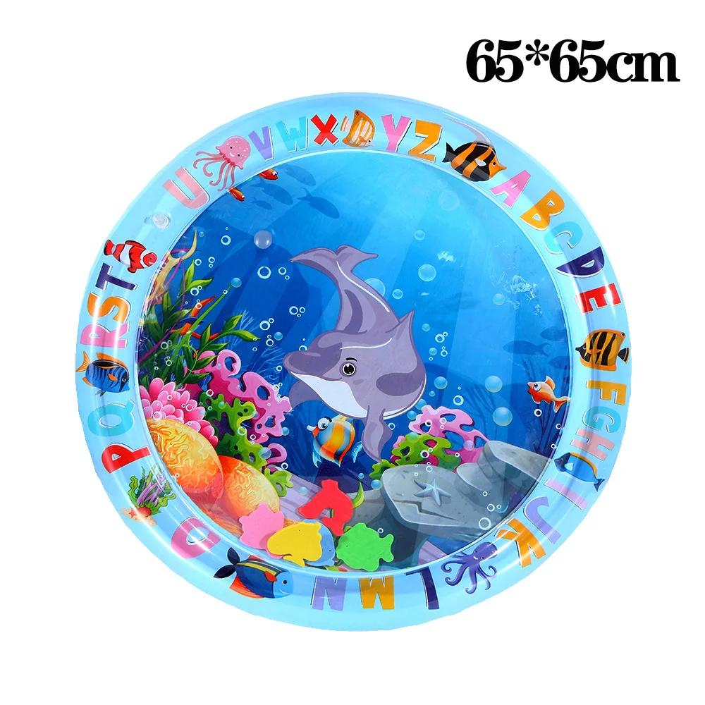 Tapis de jeu d'eau pour bébé, coussin gonflable en PVC pour nourrissons, temps du ventre, coussin d'