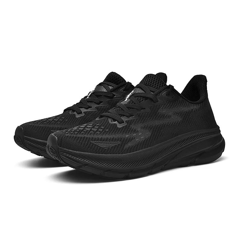 Marathon sport chaussures de course hommes respirant léger femmes confortable athlétique antidérapan