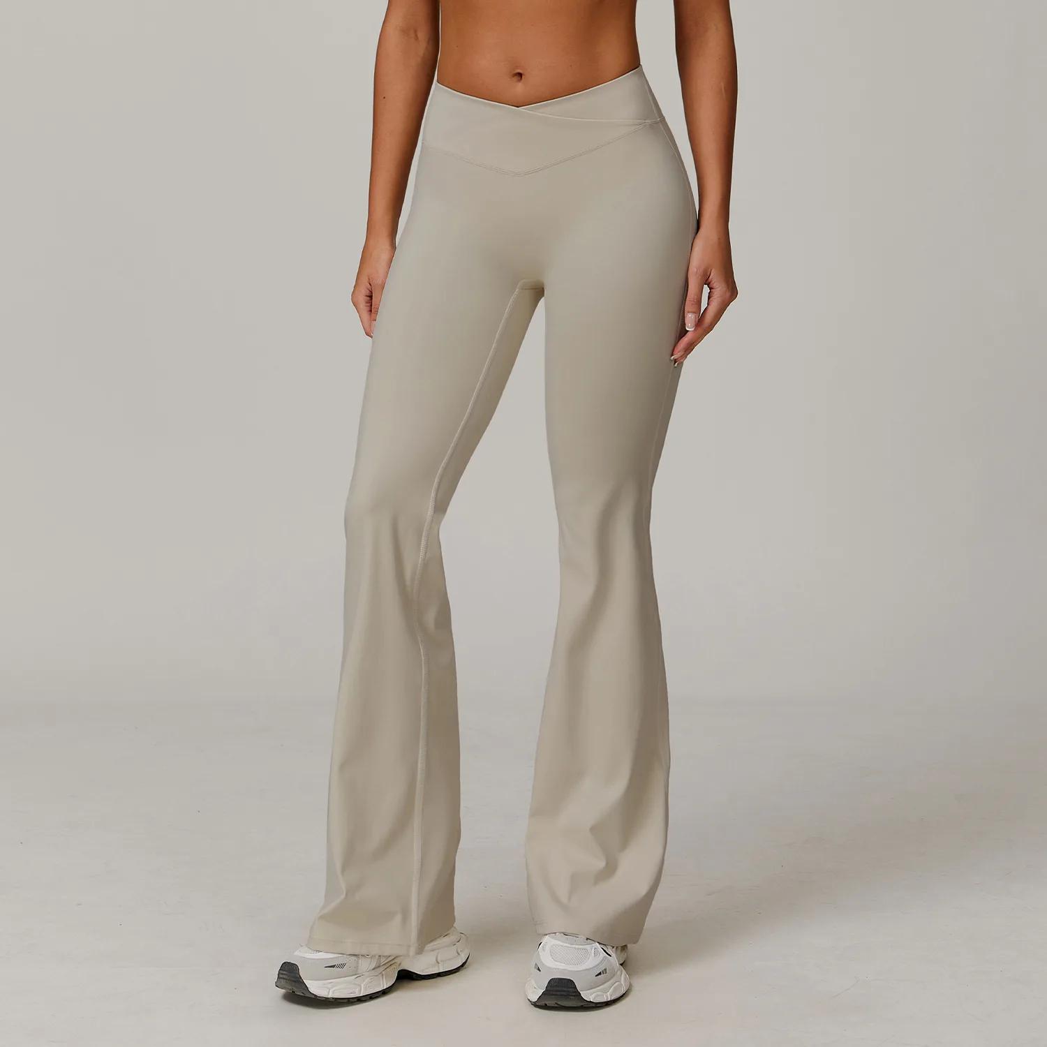 Pantalons à jambes larges femmes Leggings de Yoga femmes Leggings de Fitness pantalon de course Legg