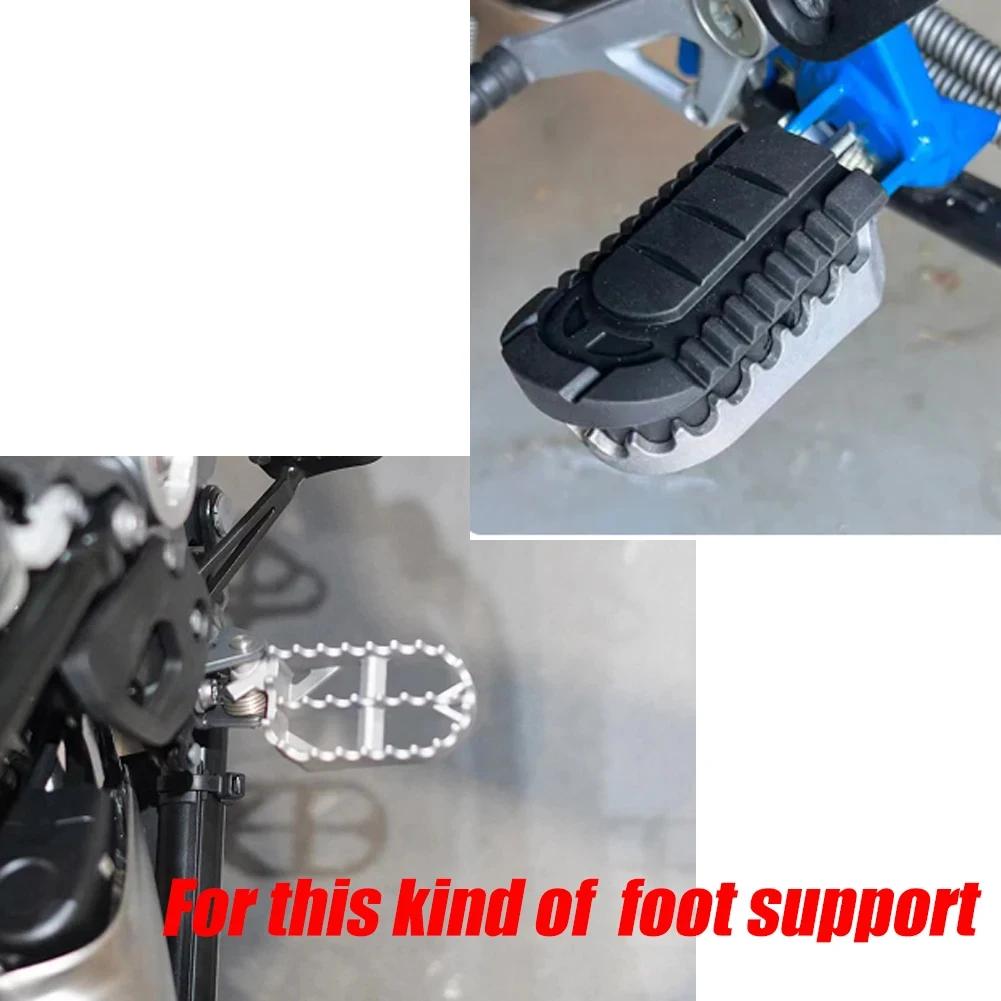 Repose-pieds de moto, pédales en caoutchouc, pour BMW R1250GS ADV R 1250 GS F650GS R1200GS R 1200 GS