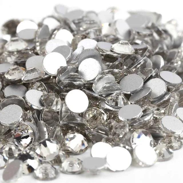 Strass Super pailletés AB Non correcteurs, SS3-SS50, Strass à dos plat, couture et tissu pour vêteme