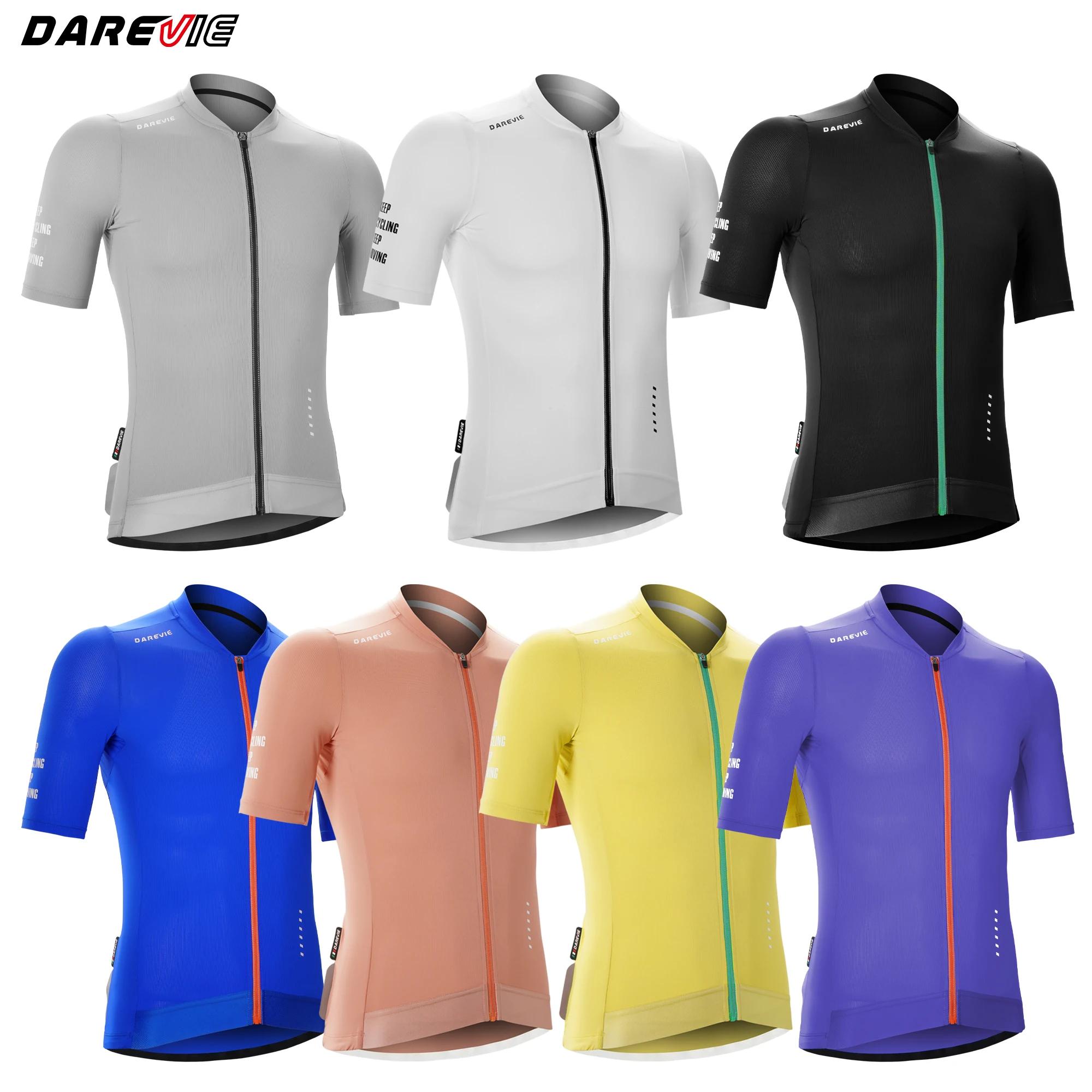 DAREVIE Maillot de cyclisme respirant pour hommes et femmes, vêtements de cyclisme à séchage rapide,