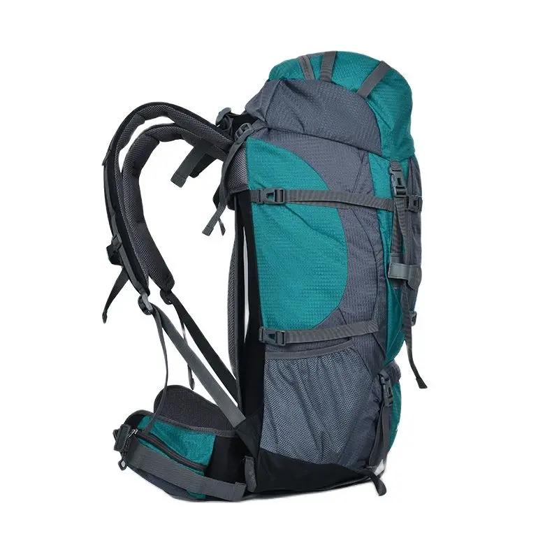 Nouveau Grand sac à dos de tente pratique extérieure 80L avec cadre en métal sac à dos de Camping de