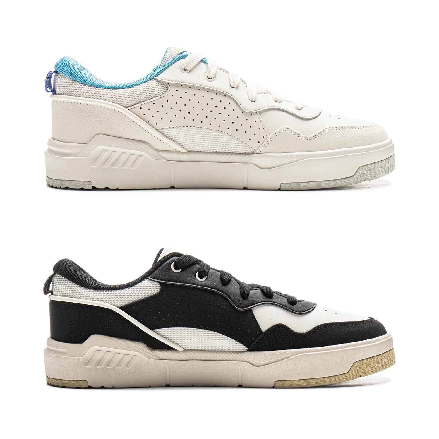Li-Ning COMMON 80S – chaussures de style de vie pour hommes, à double coussin, douces, confortables,