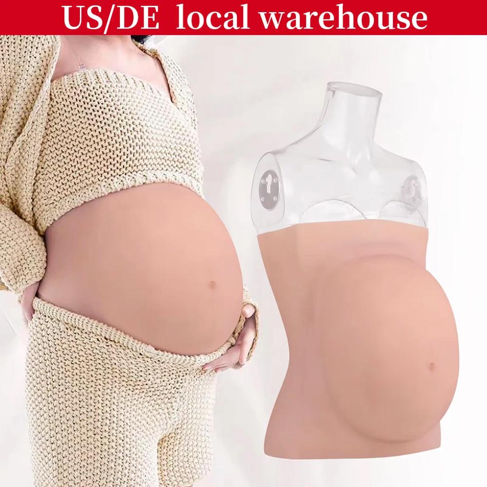 Silicone ventre enceinte grossesse faux ventre acteur accessoires prétendant d'être enceinte accesso