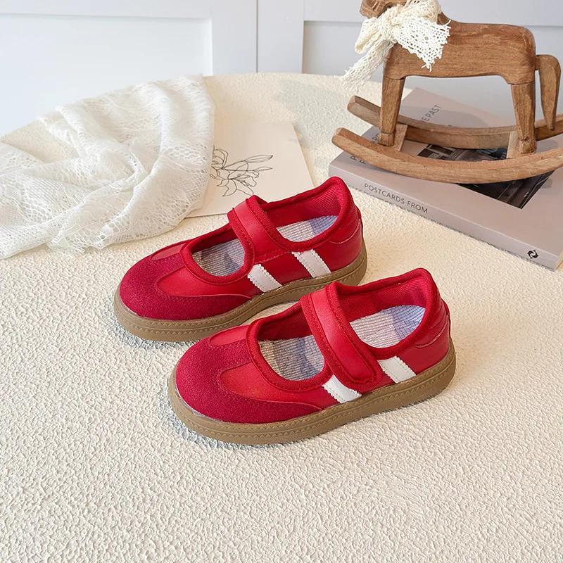 2025 enfants chaussures décontractées pour les filles printemps automne nouvelle mode Style coréen f