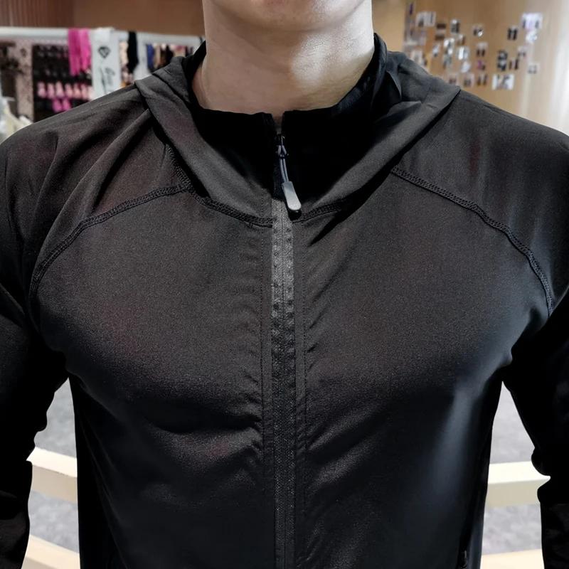 Veste Coupe-Vent à Capuche pour Homme et Femme, vaccage Rapide, Mince, Course à Pied, Fitness, Gym,