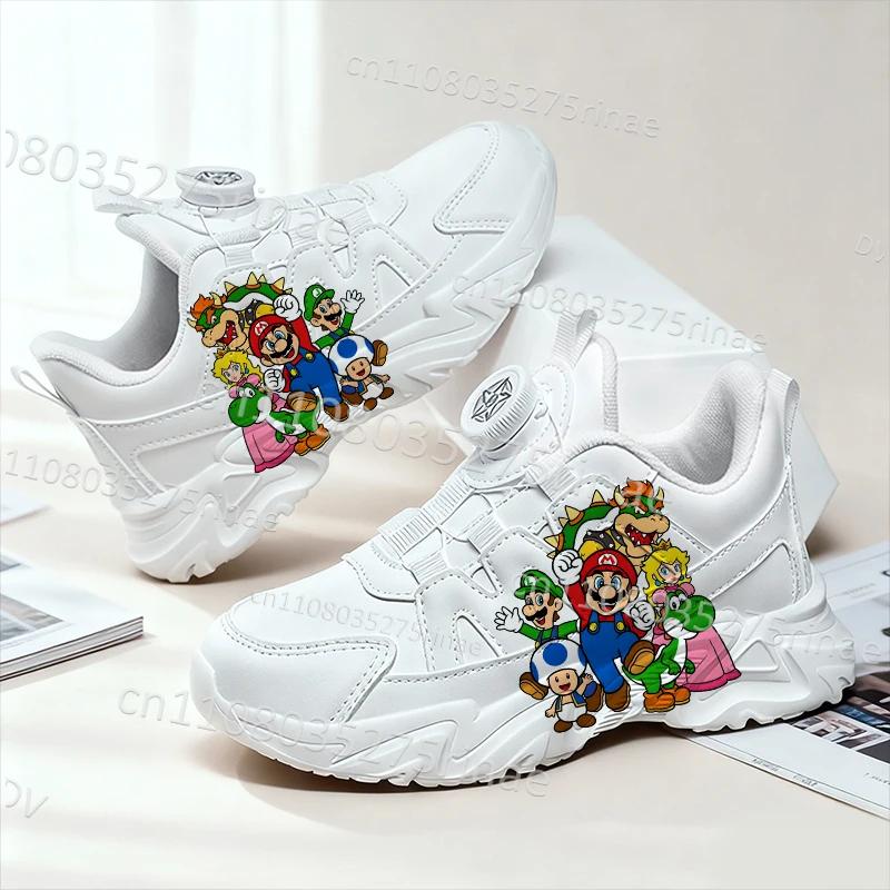 Chaussures pour enfants Mario 2026, best-seller, en cuir véritable, confortables, tendance, respiran