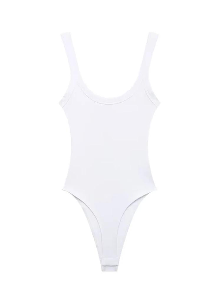 Body côtelé à col rond pour femmes, avec bretelles, bouton-pression, combishort Sexy à la mode, vête