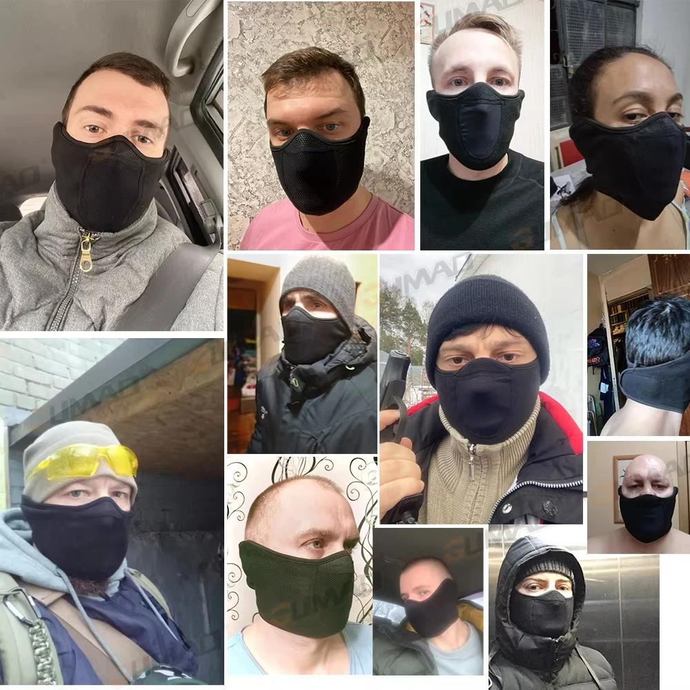 Masque facial d'extérieur, couvre-tête antigel pour cyclisme, ski d'hiver, protection faciale, masqu