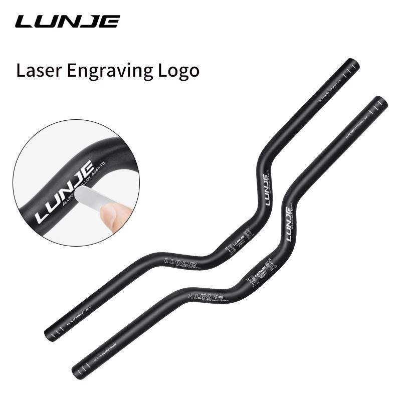 Guidon VTT Hirondelle Alliage Aluminium 25.4mm - Hauteur Réglable 0-190mm - 580/600/620mm