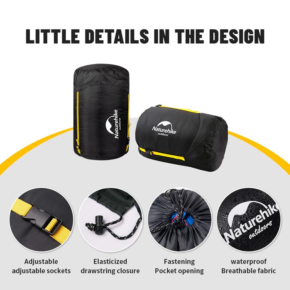 Naturehike – sac de Compression étanche, sac de couchage de Camping en plein air, sacs de rangement