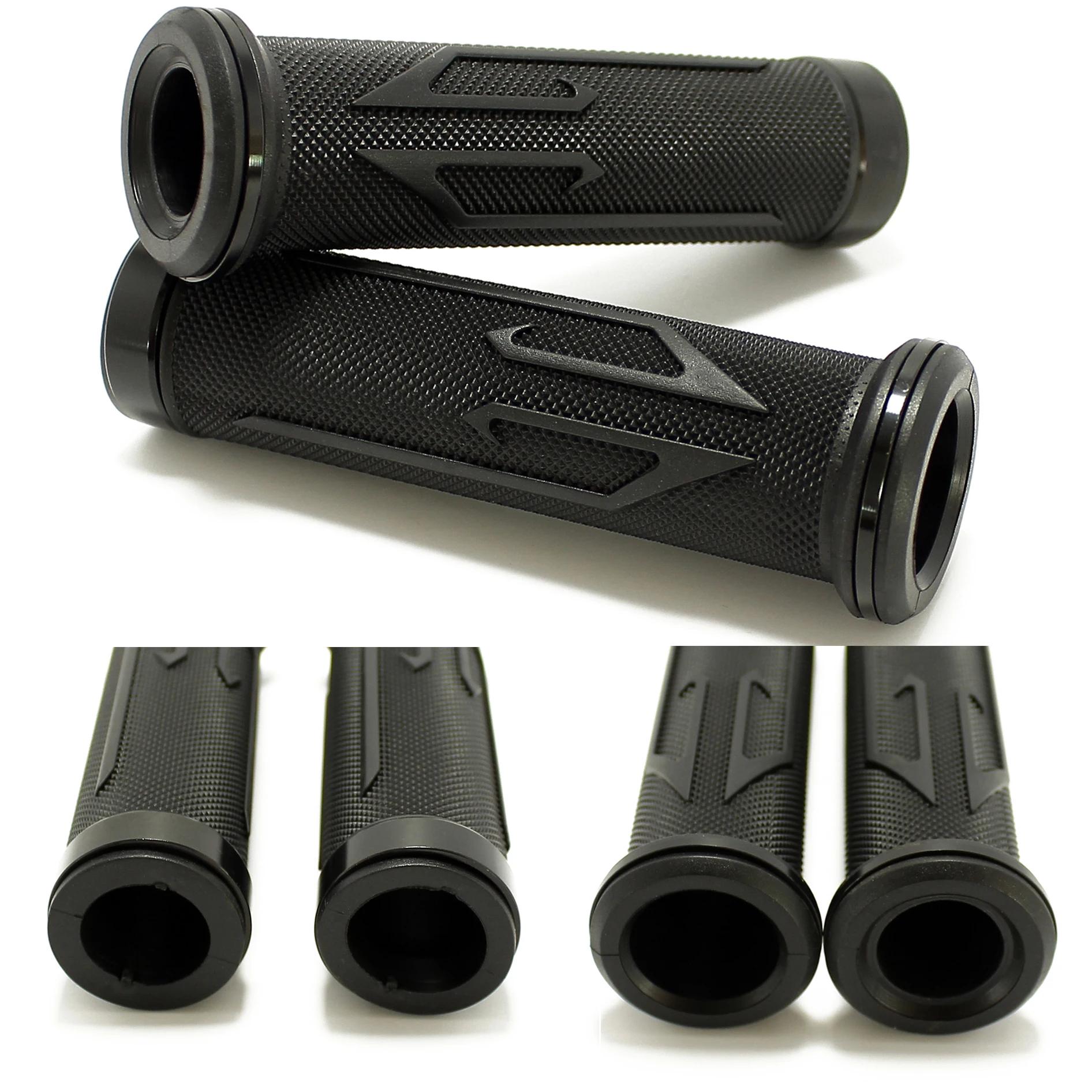 7/8 "22mm poignée de moto universelle guidon poignée de barre poignées pour HONDA 250 600 900 CB400