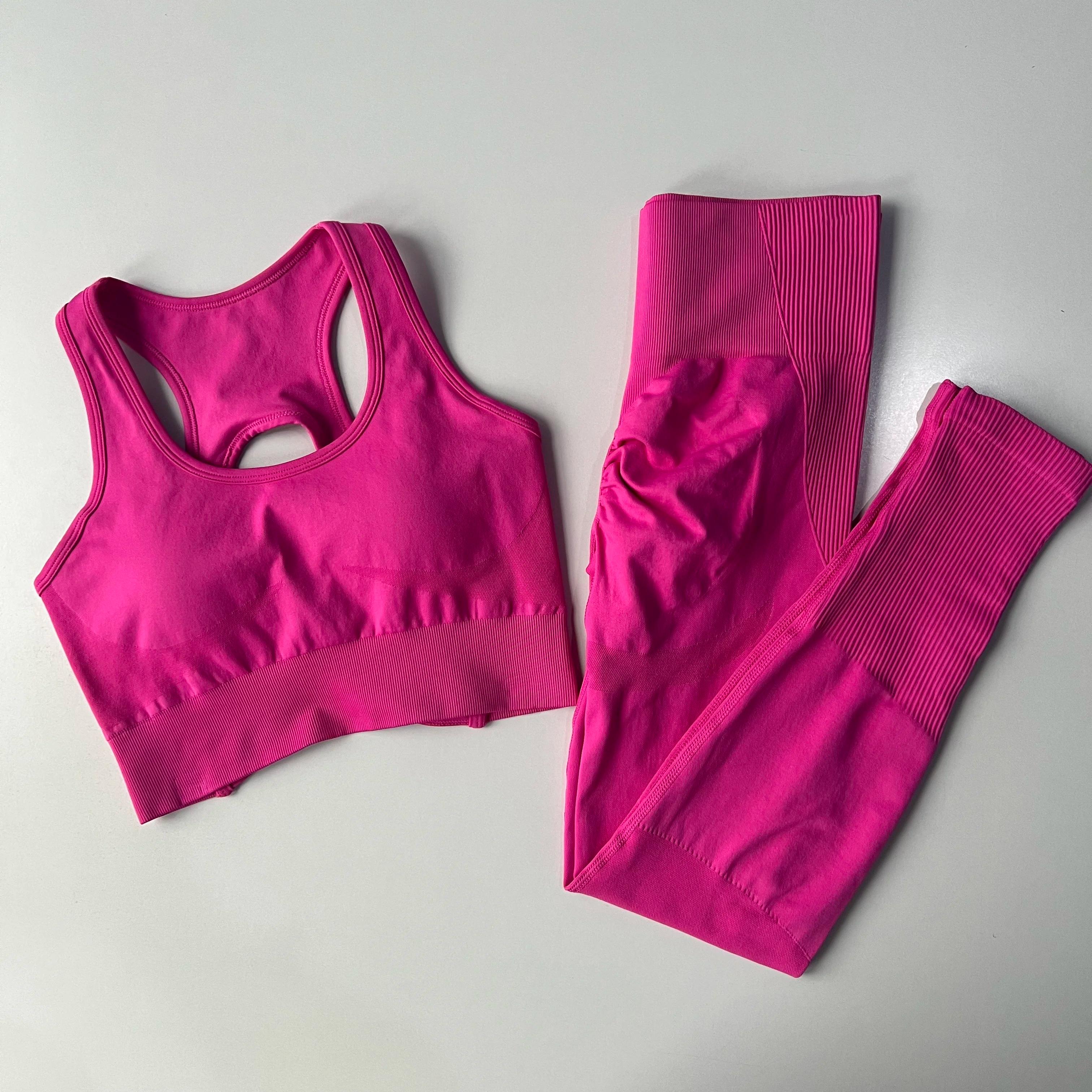 Soutien-gorge de sport antichoc, Leggings, Fitness professionnel, beauté du dos, séchage rapide, tai