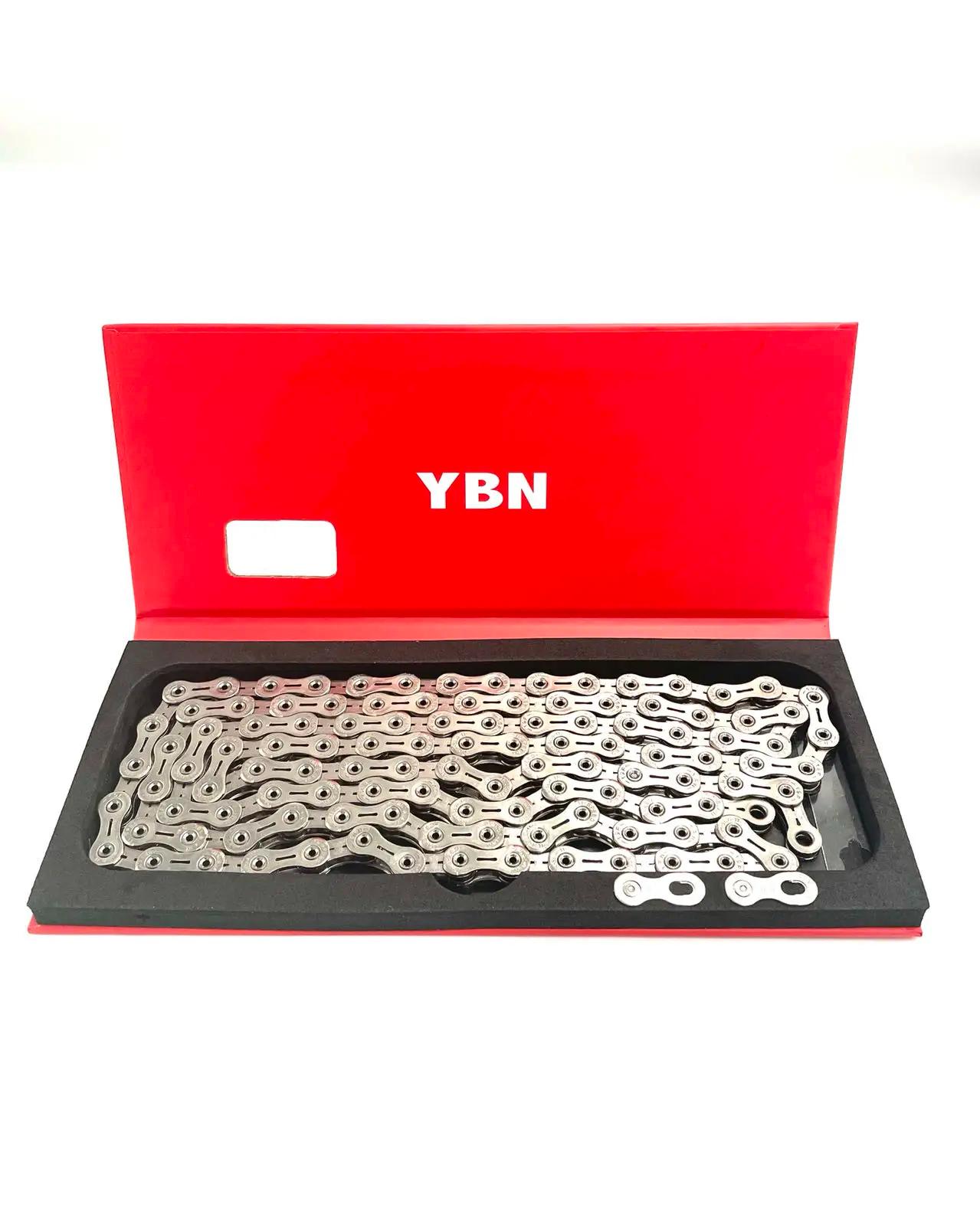 YBouches-Chaîne de vélo de route avec revêtement en titane, JO11 Speed SLA, Full Hollow 173 Slick, V
