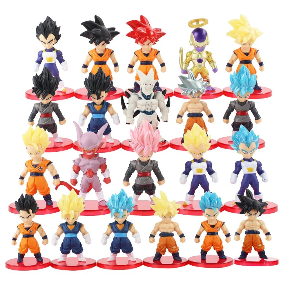 Dragon Ball Super fils Goku végéta Broly Buu figurine Dragon Ball ensemble de figurines Anime Figuri