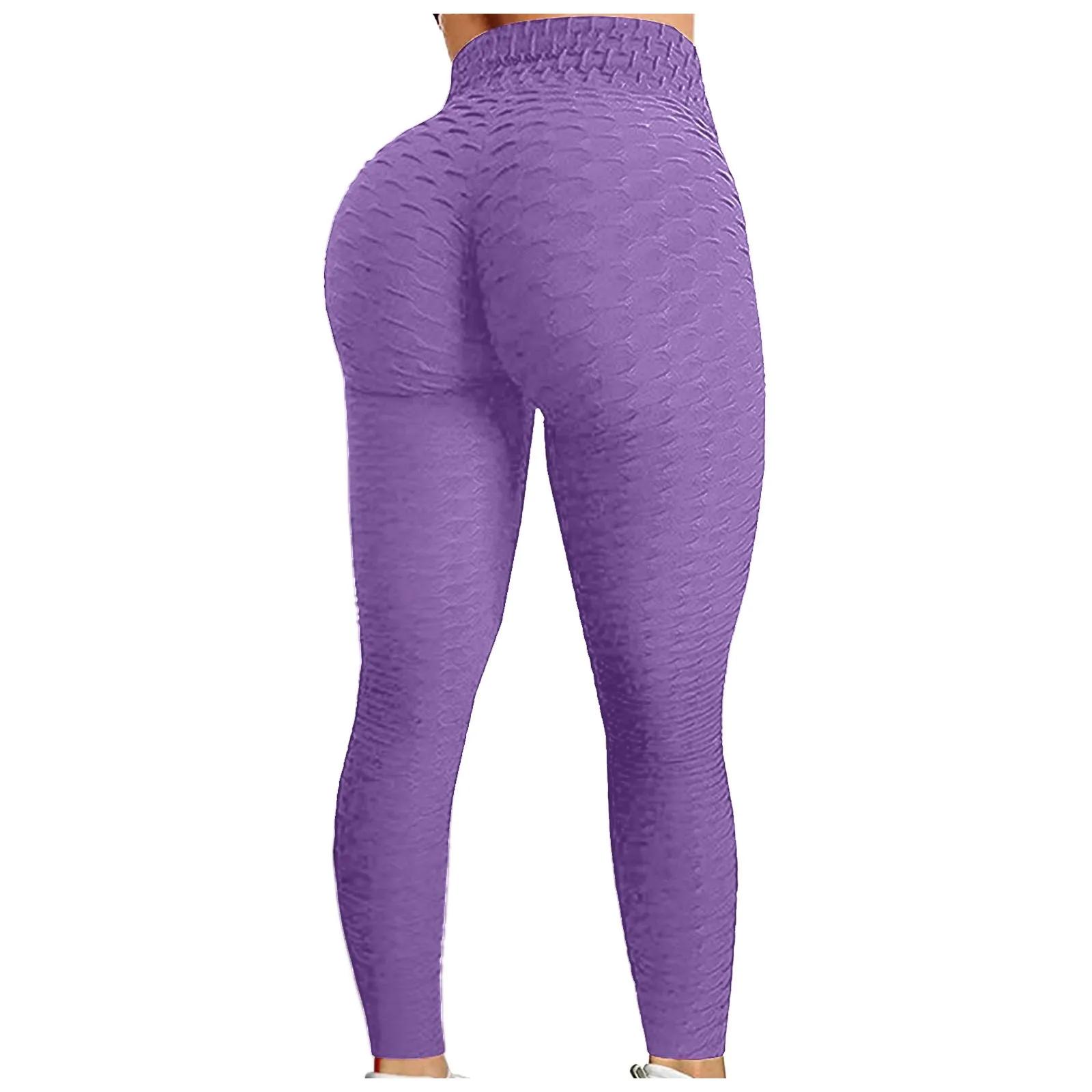 Leggings de Yoga femmes taille haute Push Up - Fitness, course, gym et séchage rapide