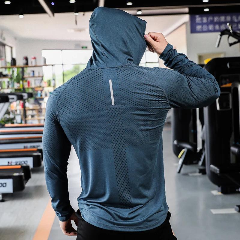 Survêtement fitness homme sweat capuche jogging gym entraînement musculaire