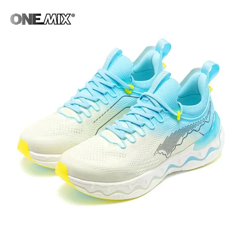 ONEMIX-CreamMix chaussures d'extérieur pour homme, baskets de course, de route, légères, anti-baume,