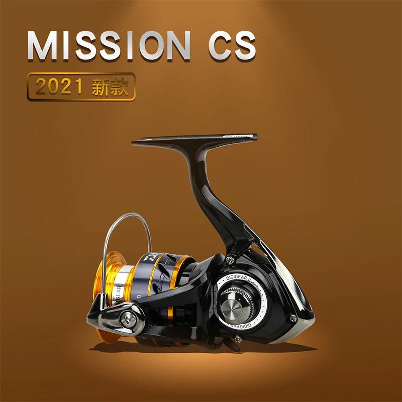 DAIWA moulinet de pêche MISSION CS 2000-4000 nouvelle taille bobine en aluminium usiné ABS 2 KG-6 KG
