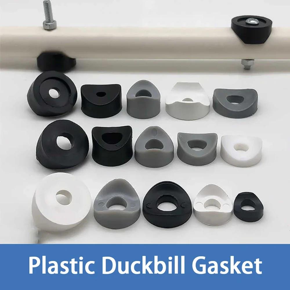 Patins en plastique pour pieds de chaise de bureau, patins bec de canard M5 M6 M8 M9 M14 M15, connec