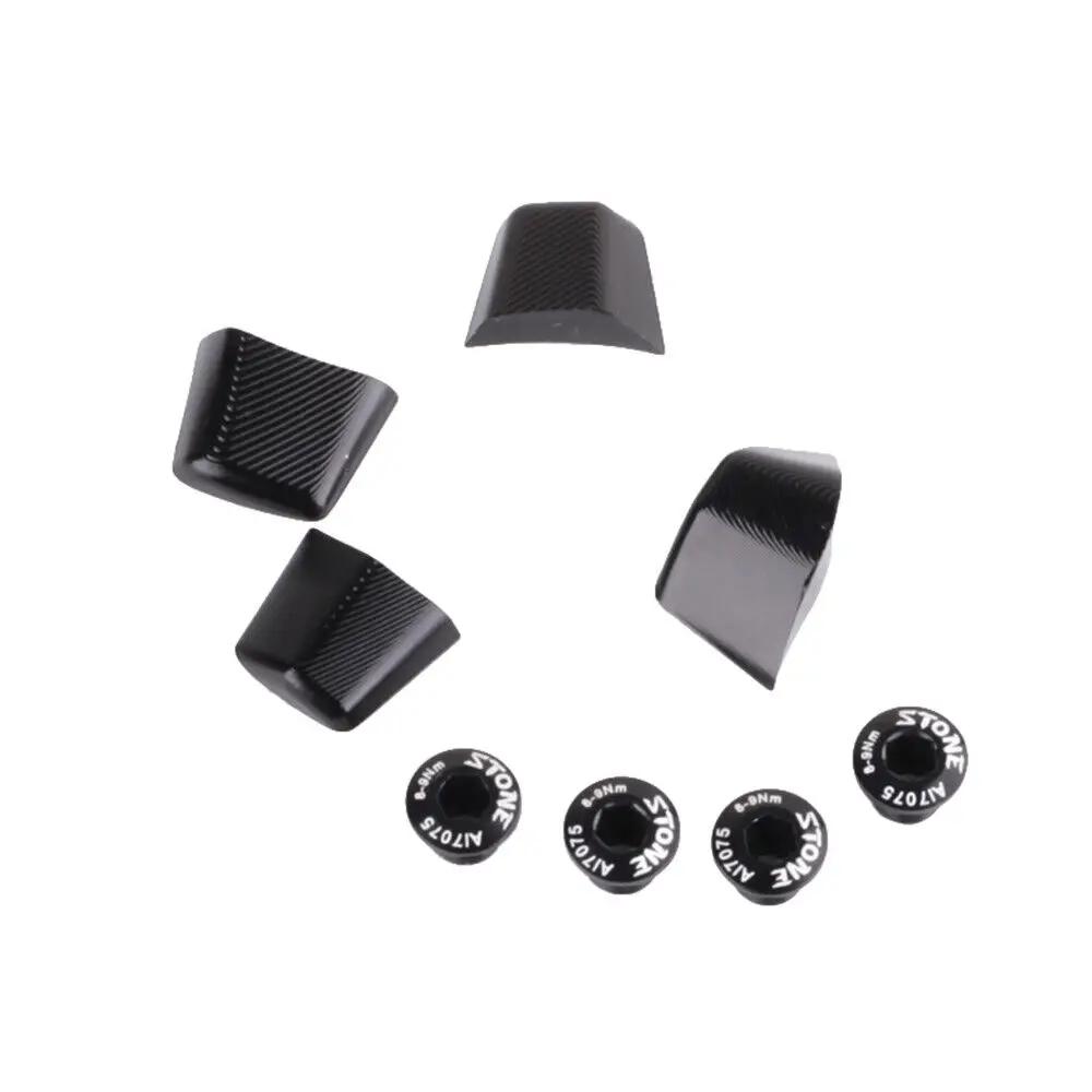 Boulons à plateau unique, écrous décorés en alliage pour Shimano FC-9000 R7000 R8000 R9100 R9200 fc-