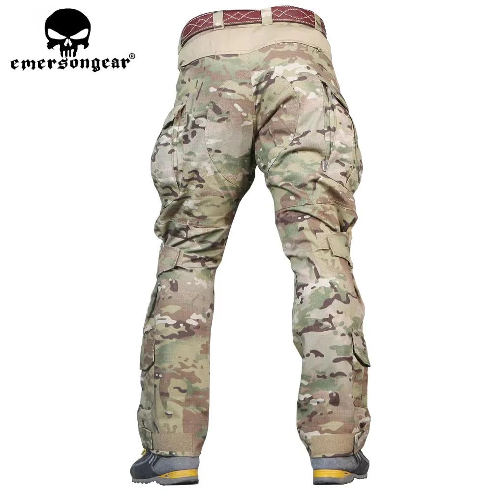 EMERbly GEAR-Uniforme de saut G3, chemise et pantalon Airsoft avec genouillères, vêtements de chasse