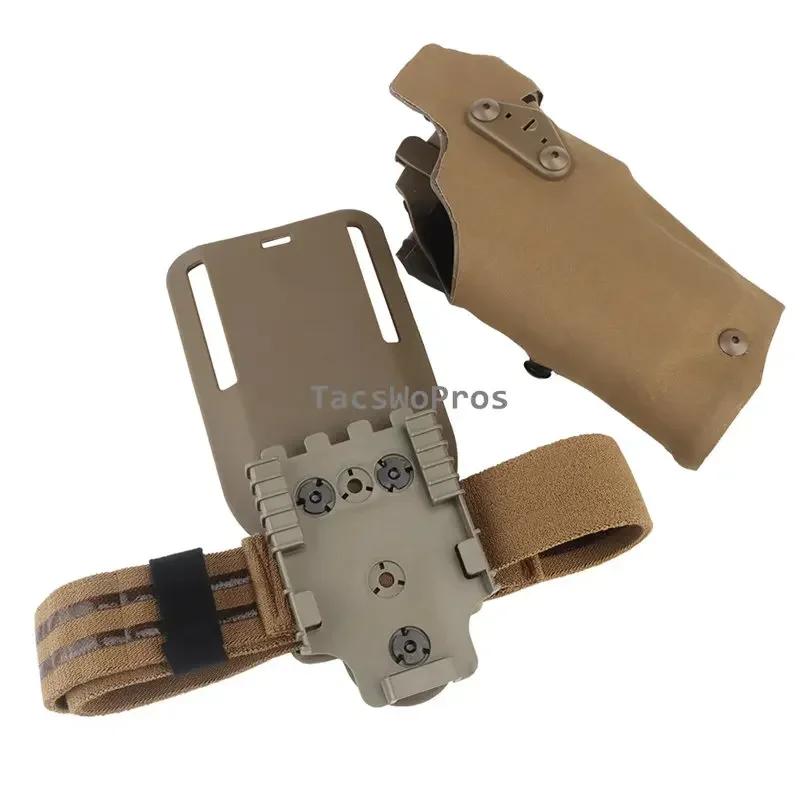 Étui de pistolet tactique pour Glock17 Gen4 G19, avec X300 X300U, léger, à dégagement rapide, pour j