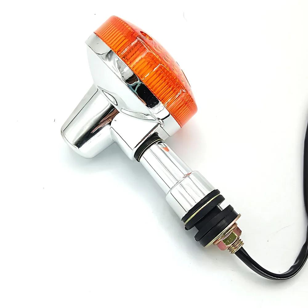 Original rétro 2 pièces 12V Moto GN125 GN 125 HJ125-8 GS125 GS 125 Moto clignotant lampe clignotant