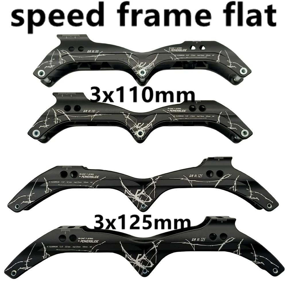 Cadre de patins à roulettes, livraison gratuite, 3x125mm, 3x110mm, 3x90mm, 3x100mm