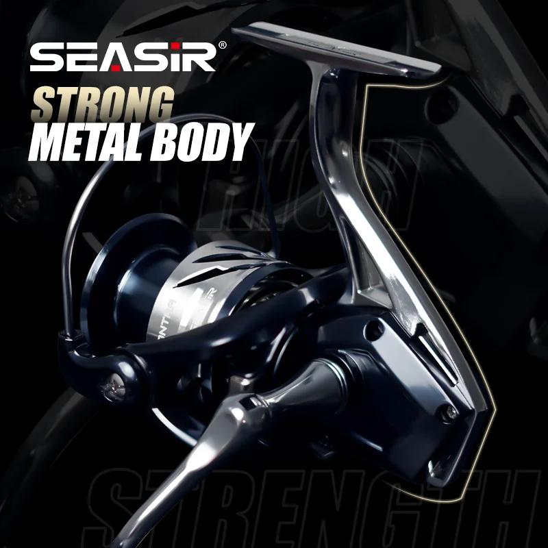 SEASIR Contra Spinning Fishing Reel, Aluminium Power Handle, All Metal Seawater, Big Fish Coil, Max