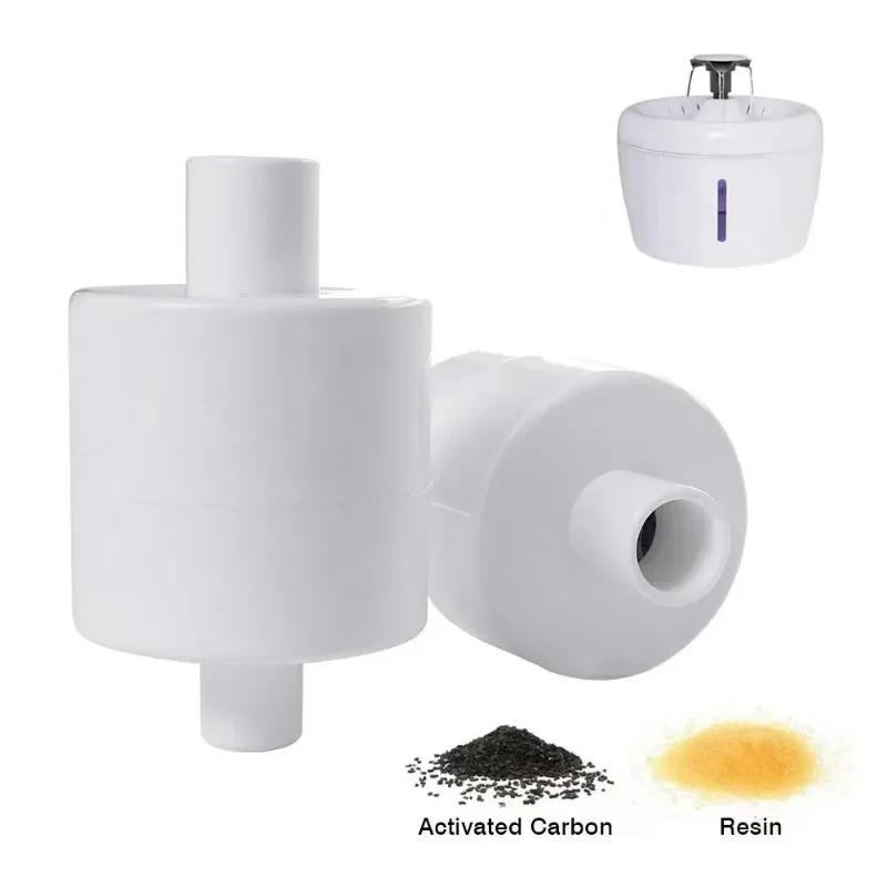 Paquet de 6 filtres à charbon actif Triple Filtration pour Els Pet 2,5 l chat fontaine d'eau filtre