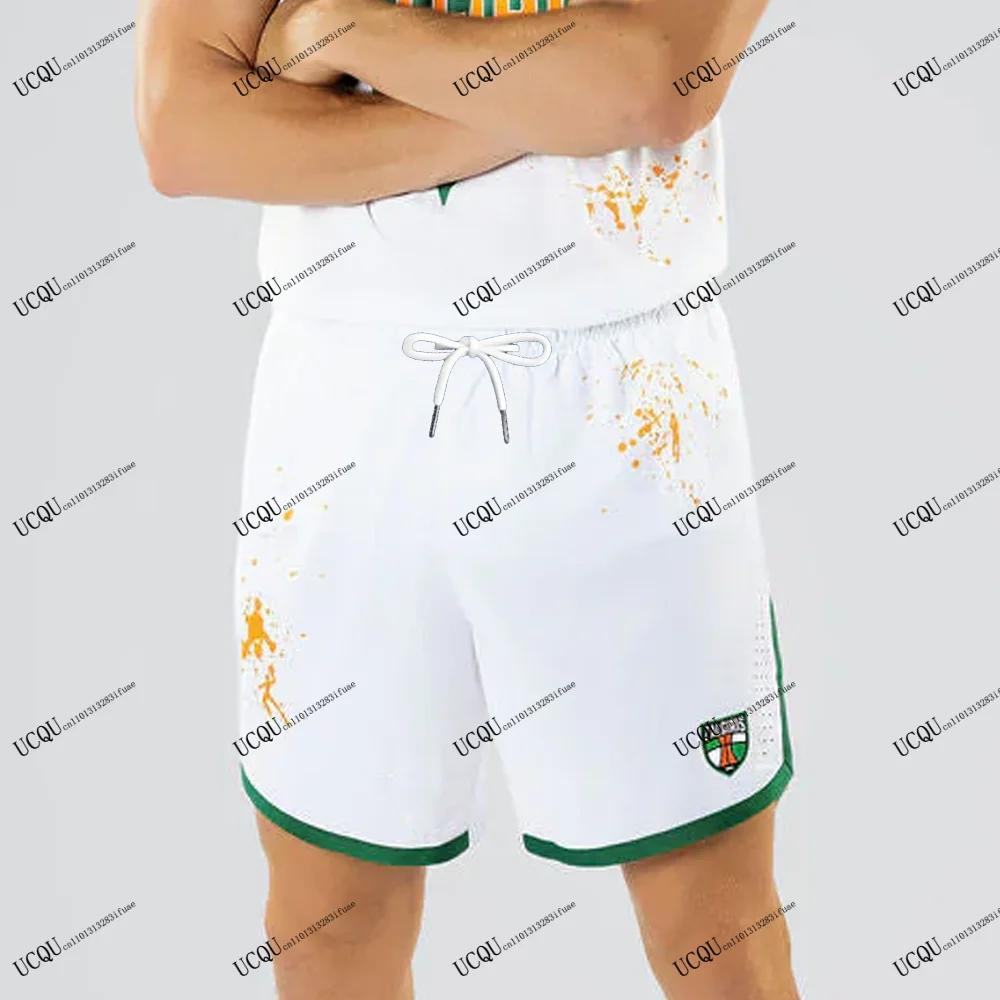 Lituanie basket-ball Žalgiris Kaunas 2025-26 nouveautés short à cordon Style Sport décontracté maiso