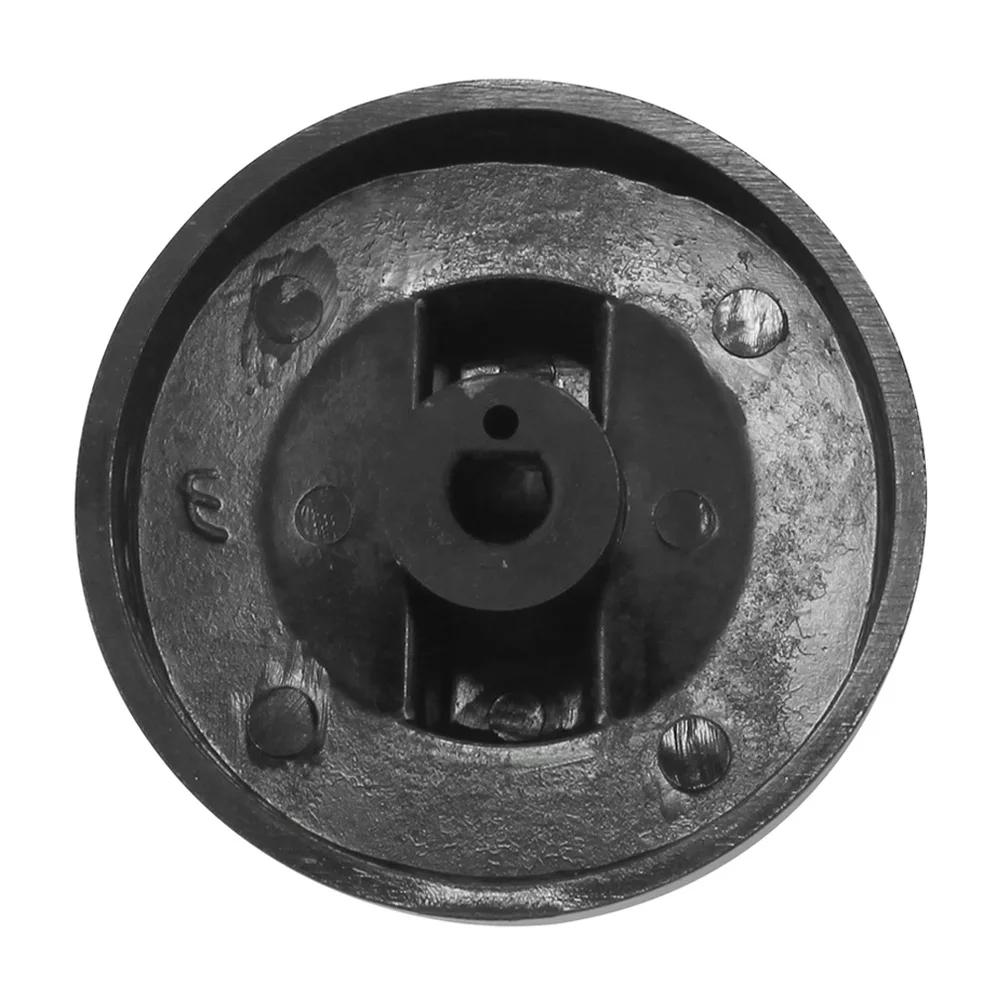 Cuisine commerciale de restauration cuisinière à gaz pièces de cuisinière bouton noir table de cuiss
