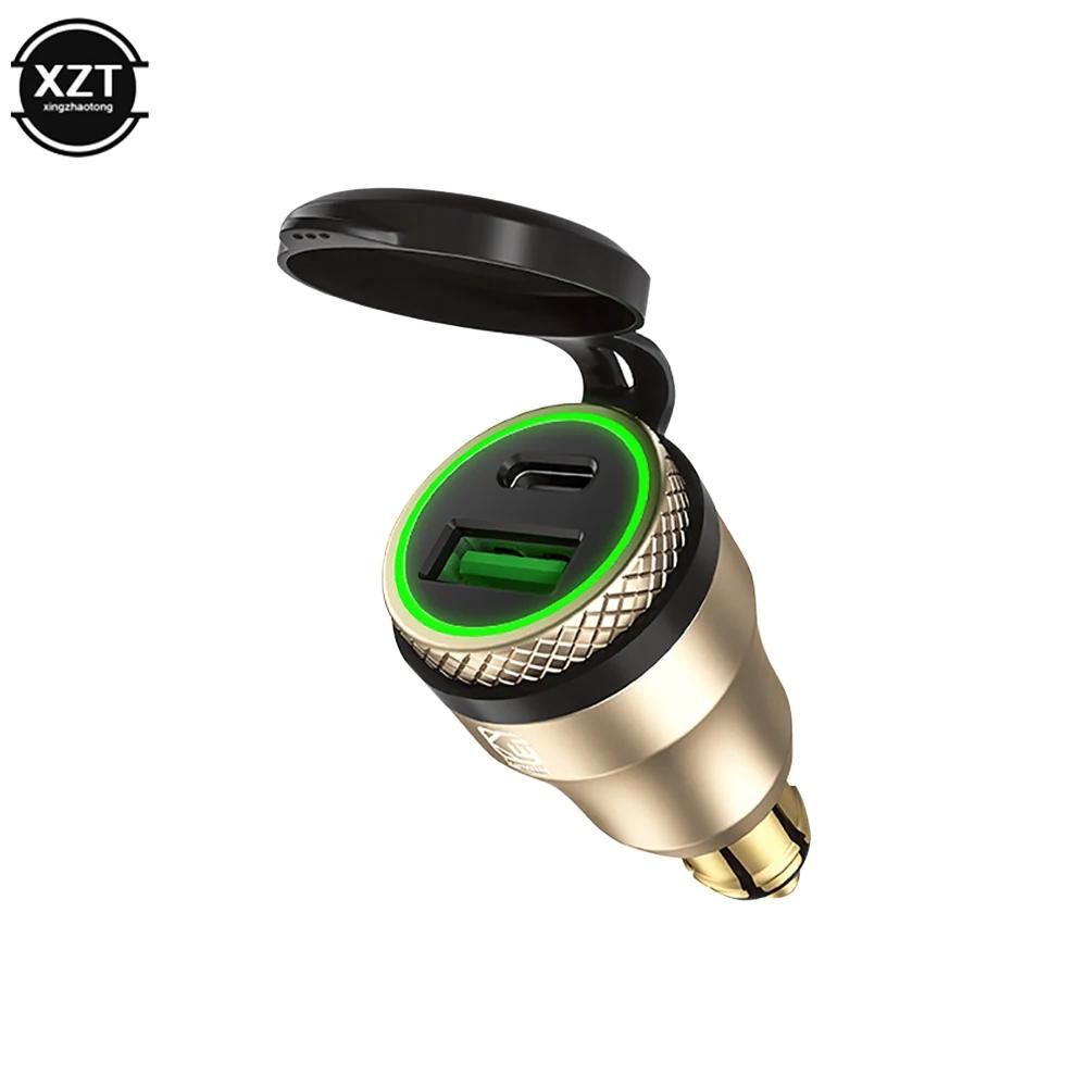 Chargeur USB en aluminium 30W PD type-c QC 3.0, adaptateur de chargeur rapide étanche pour prise Hel
