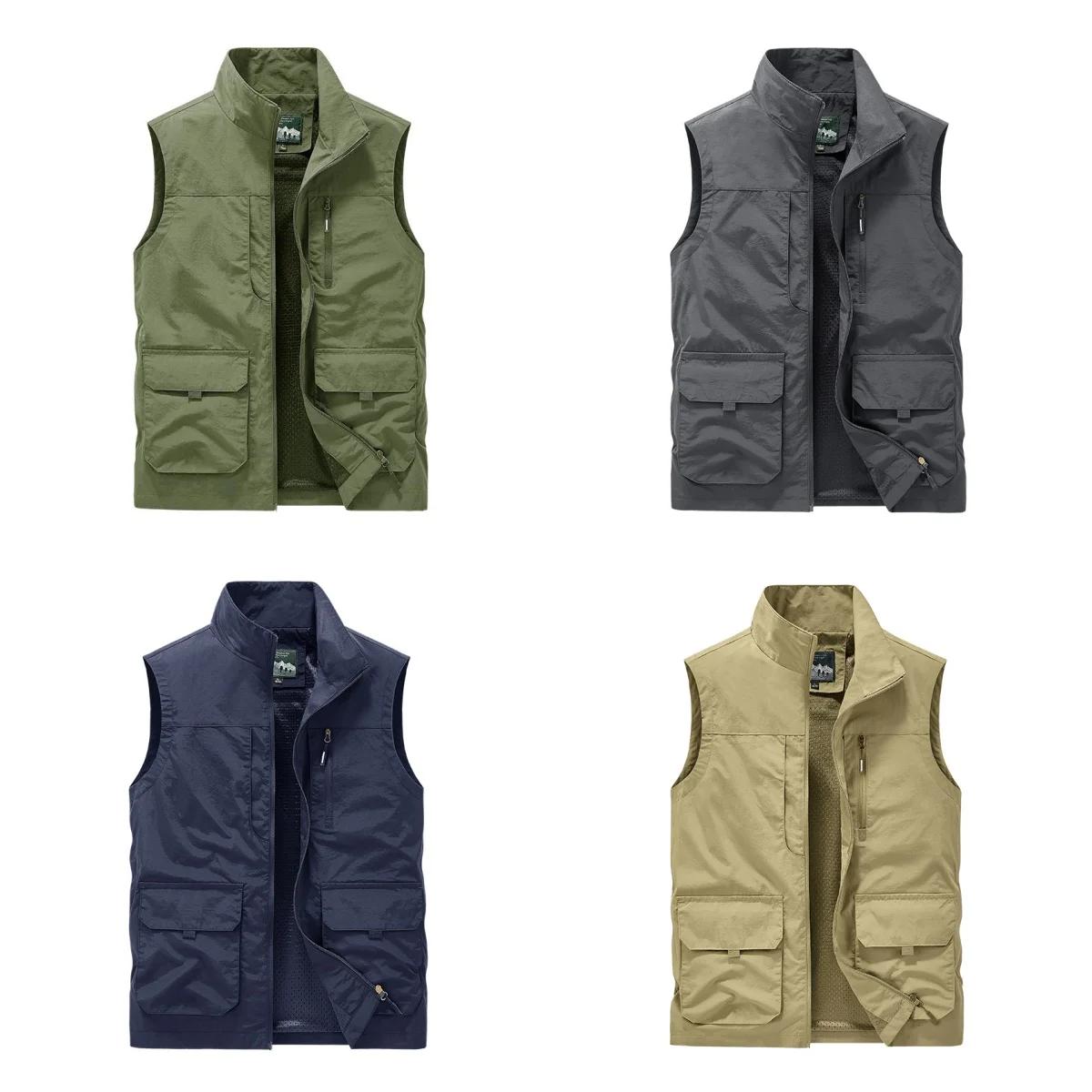 Gilet de course à pied pour homme, respirant et coupe-vent, polyvalent et confortable, idéal pour le