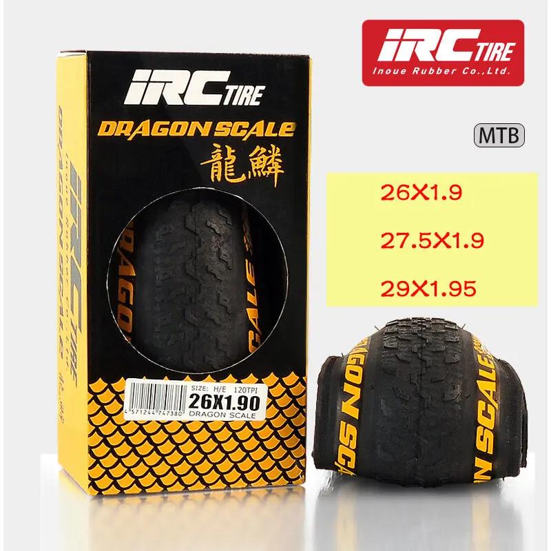 IRC – pneu pliable de vélo à échelle Dragon, 26/27.5/29*1.9/1.95 pour vtt, Tube extérieur de compéti