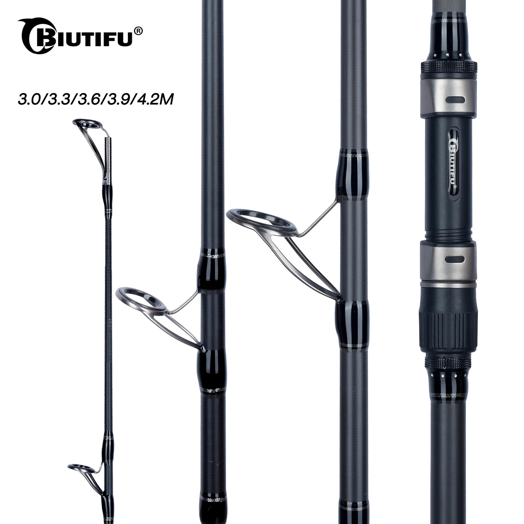 BIUTIFU BIGFISH-Canne à Pêche à la Carpe en Carbone T800, Lancer Artériel, Surfcasting, Dur, Voyage,