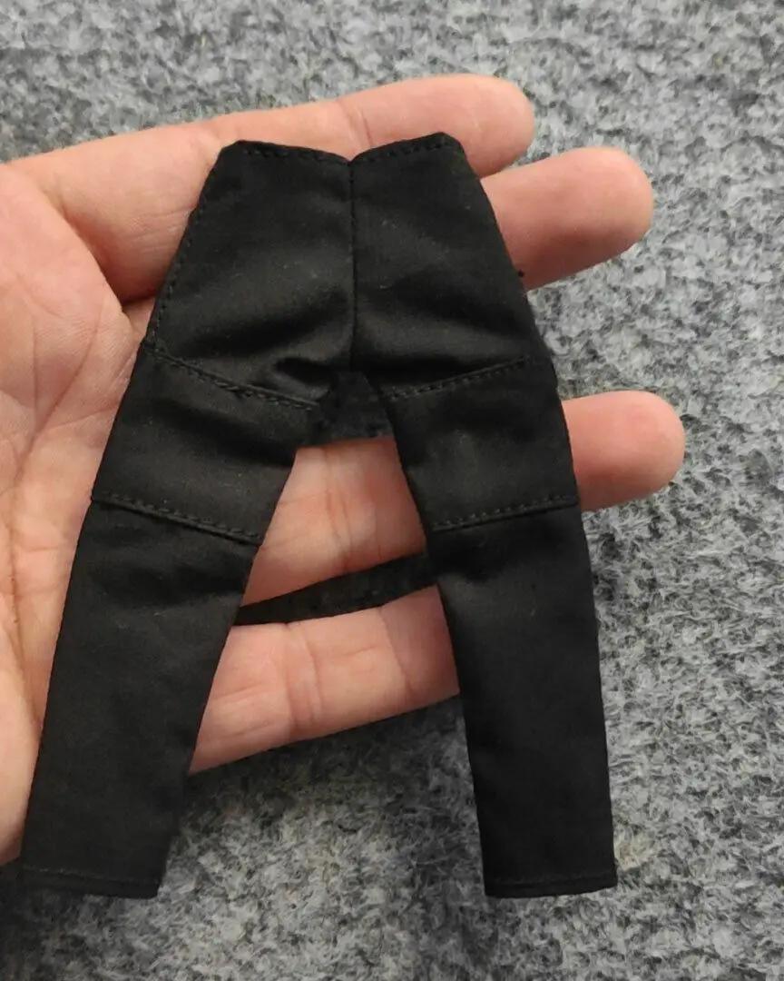 E4-12 1/12 échelle noir combat salopette pantalon d'atelier Fit 6 "DAM 3ATOYS Action Figure