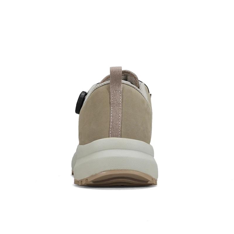 Chaussures de randonnée respirantes HUMTTO pour homme - Cuir durable pour trekking, camping et sécurité hiver 2024