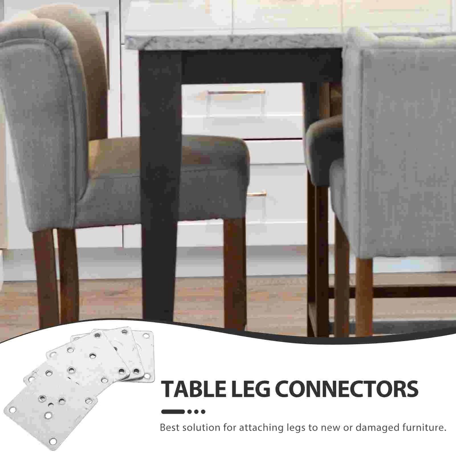 Pièces de connexion pour meubles, plaques de montage pour pieds de canapé, supports de réparation su
