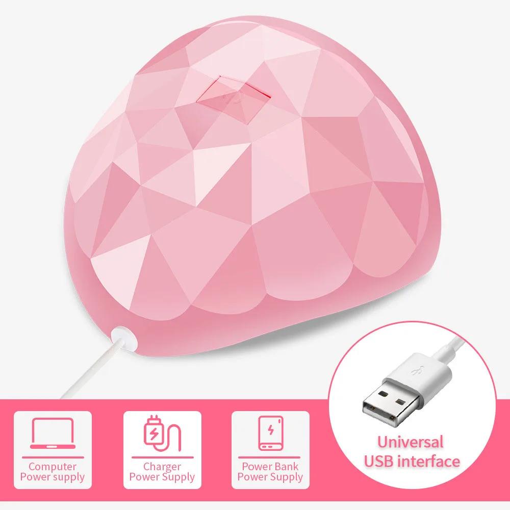 LINMANDA UV LED 54W lampe lumière du soleil sèche-ongles lampe ongles professionnel Nail Art outils
