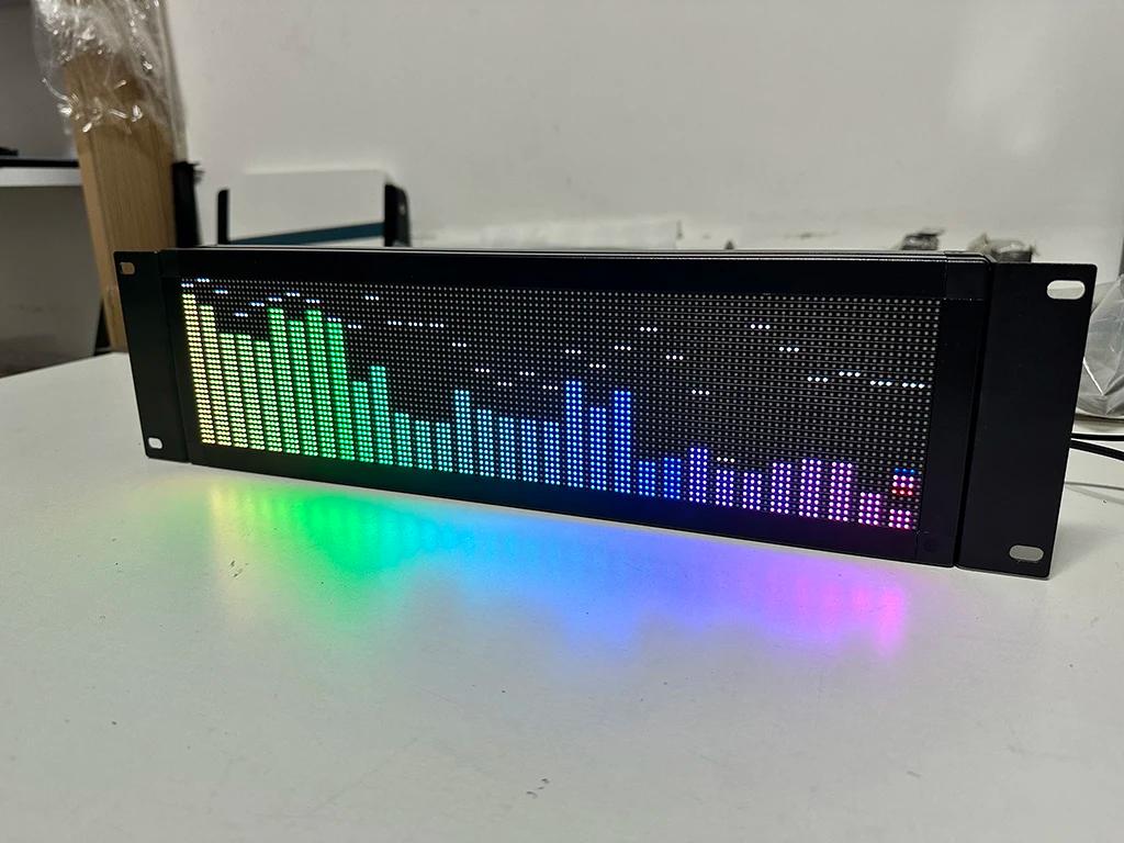 Moniteur audio stéréo professionnel AS1000, affichage de musique, moniteur, armoire 3U, RVB 514-up,