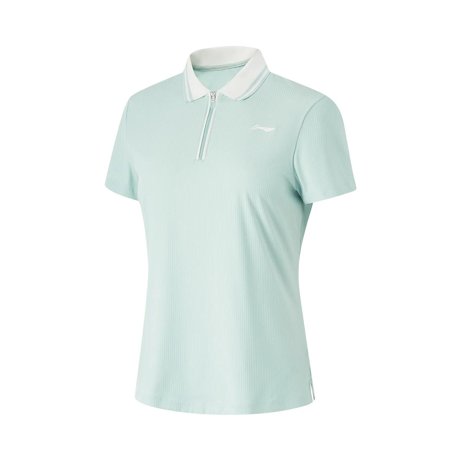 Li-Ning T-shirt POLO d'entraînement et de fitness pour femme AT DRY FREEZE 84%Nylon 16%Spandex AT._U