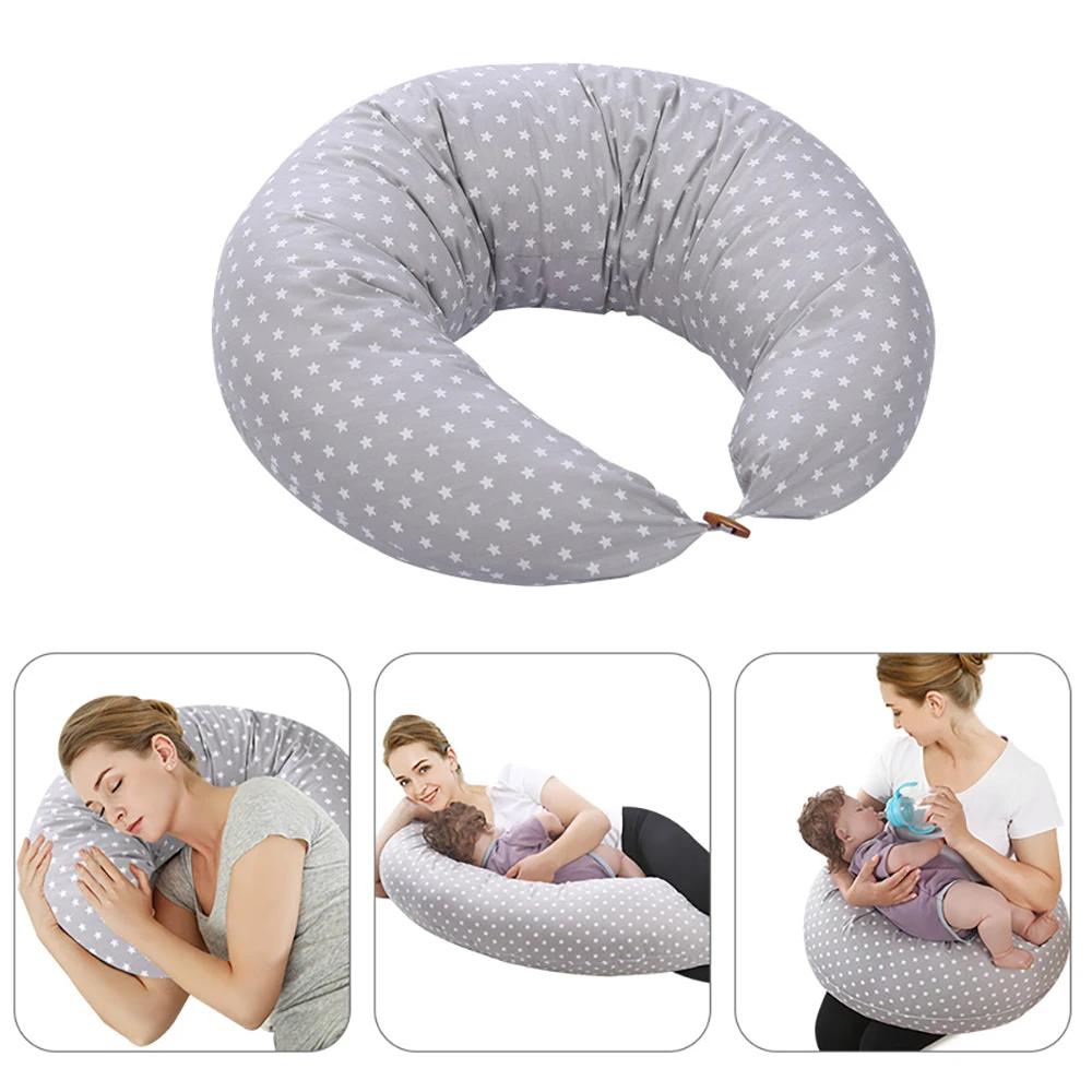 AnGku 70.9*51.2*13.8 pouces oreiller de grossesse oreiller amovible pour les femmes enceintes 2 pièc